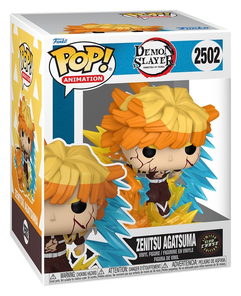 Demon Slayer: Kimetsu no Yaiba POP! Premium Vinyl Figur Zenitsu with Chase (Glow) 9 cm Sortiment (3) – Bild 2