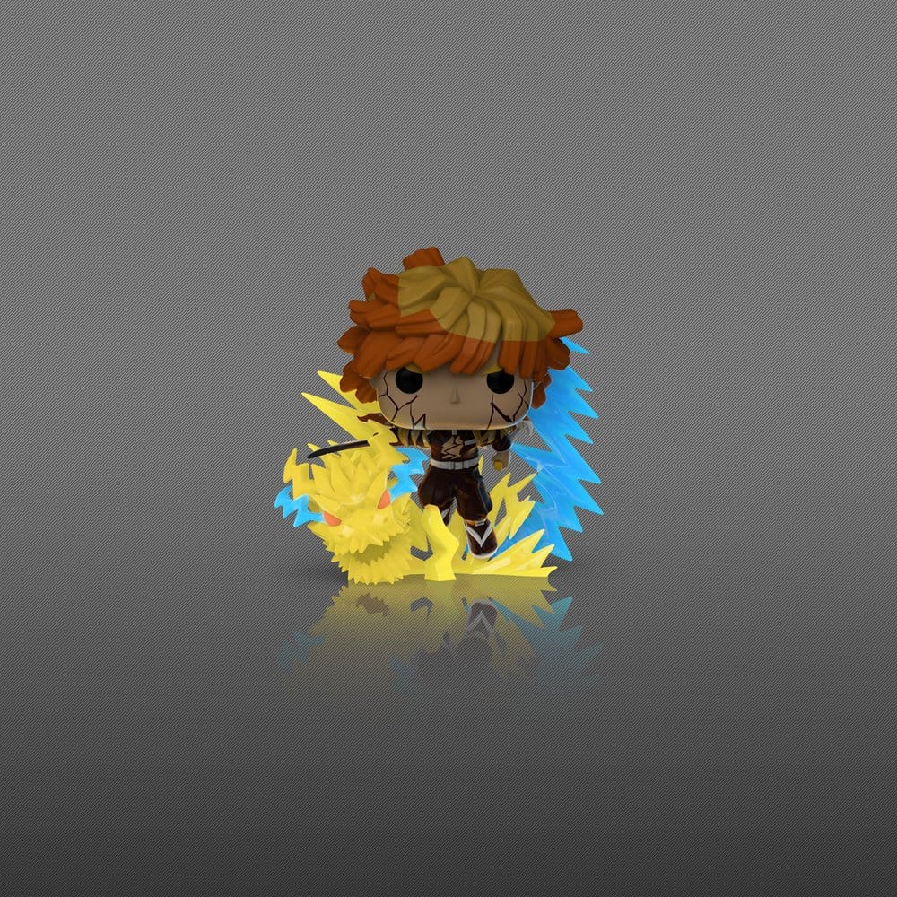 Demon Slayer: Kimetsu no Yaiba POP! Premium Vinyl Figur Zenitsu with Chase (Glow) 9 cm Sortiment (3) – Bild 3