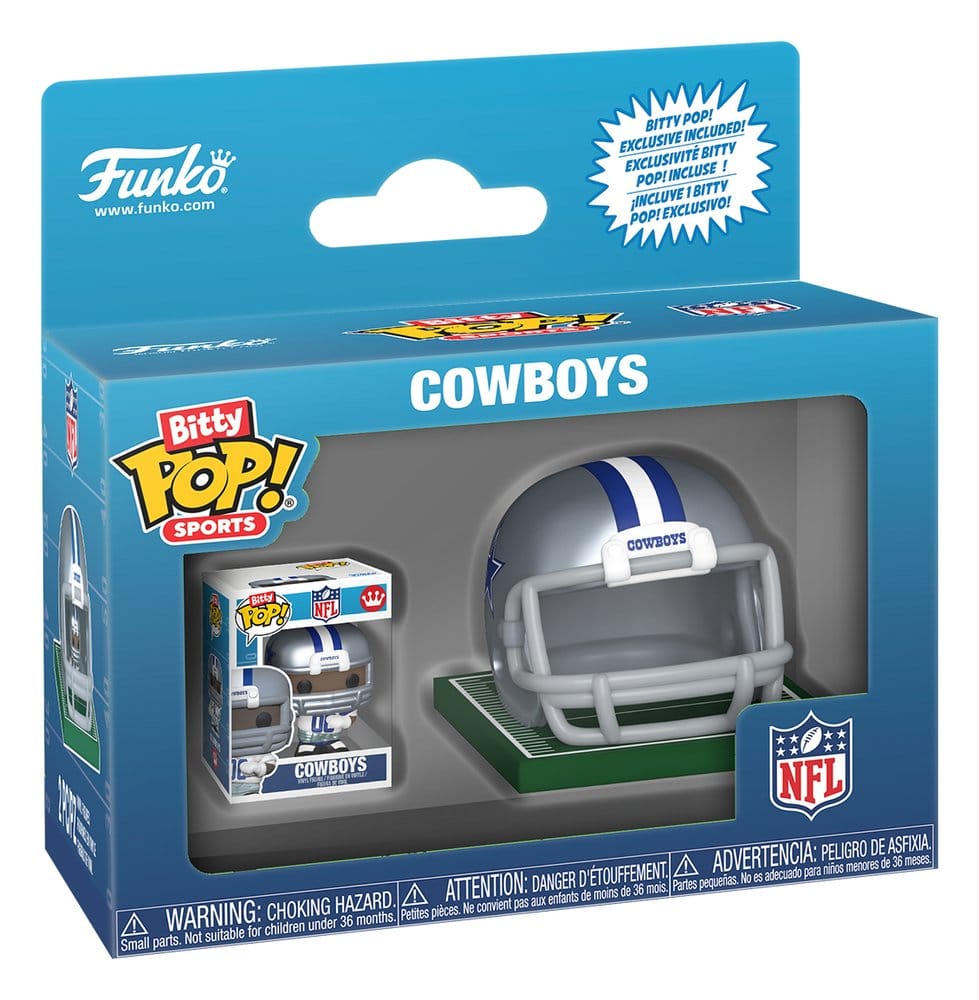 NFL Bitty POP! Helmets Vinyl Figuren NFC Series 1 Sortiment (12) – Bild 5