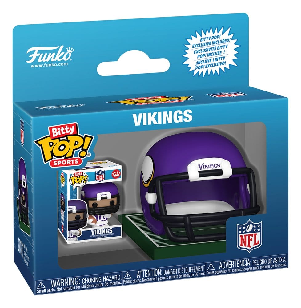 NFL Bitty POP! Helmets Vinyl Figuren NFC Series 1 Sortiment (12) – Bild 20