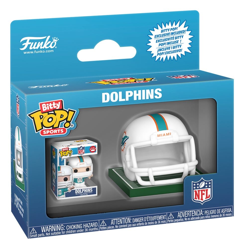 NFL Bitty POP! Helmets Vinyl Figuren AFC Series 1 Sortiment (12) – Bild 3