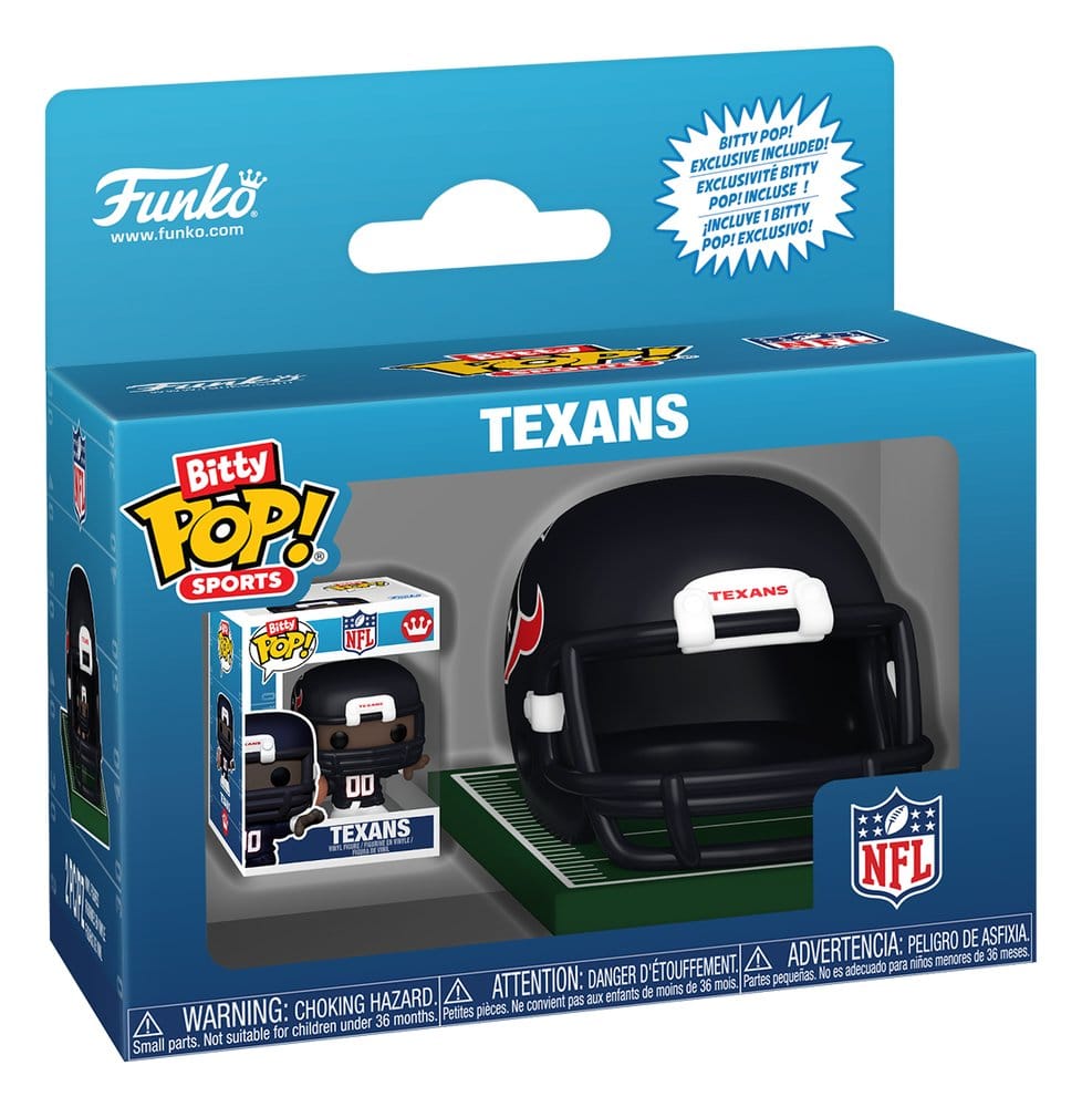 NFL Bitty POP! Helmets Vinyl Figuren AFC Series 1 Sortiment (12) – Bild 23