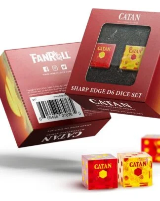 Catan Würfel Set D6 Sharp Edge Resin&nbsp;