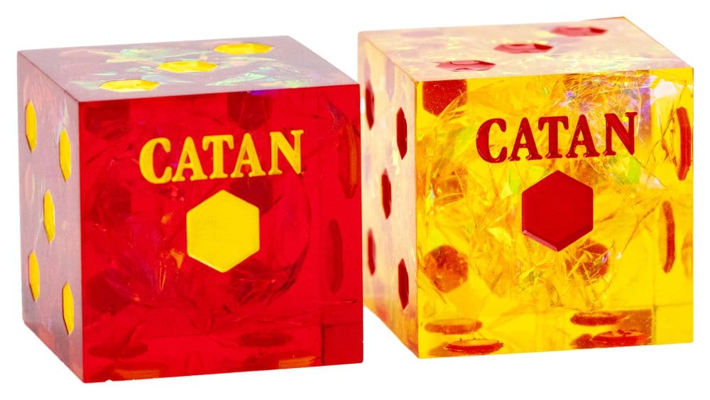 Catan Würfel Set D6 Sharp Edge Resin – Bild 2