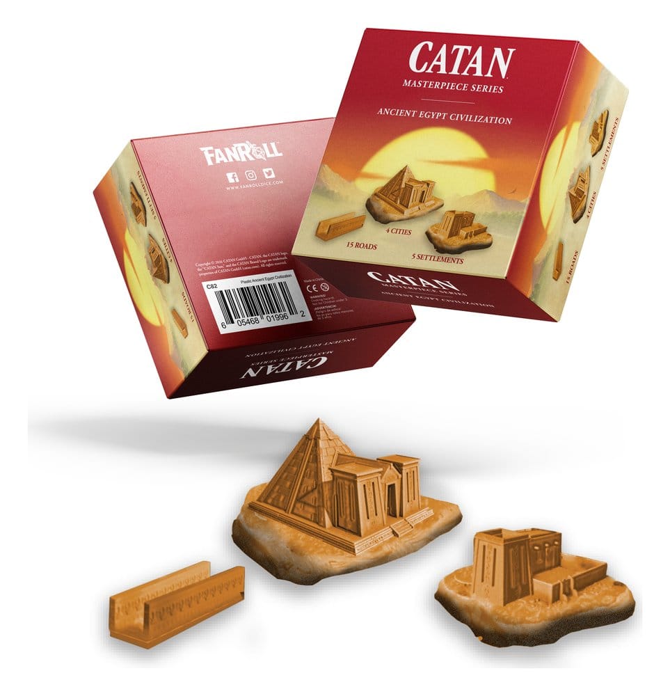 Catan Masterpiece Series Minifiguren Set Ägypten – Bild 2
