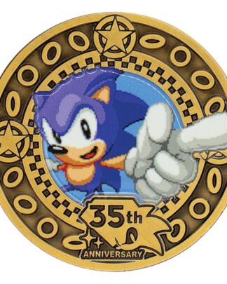 Sonic the Hedgehog Sammelmünze 35. Jubiläum Limited Edition