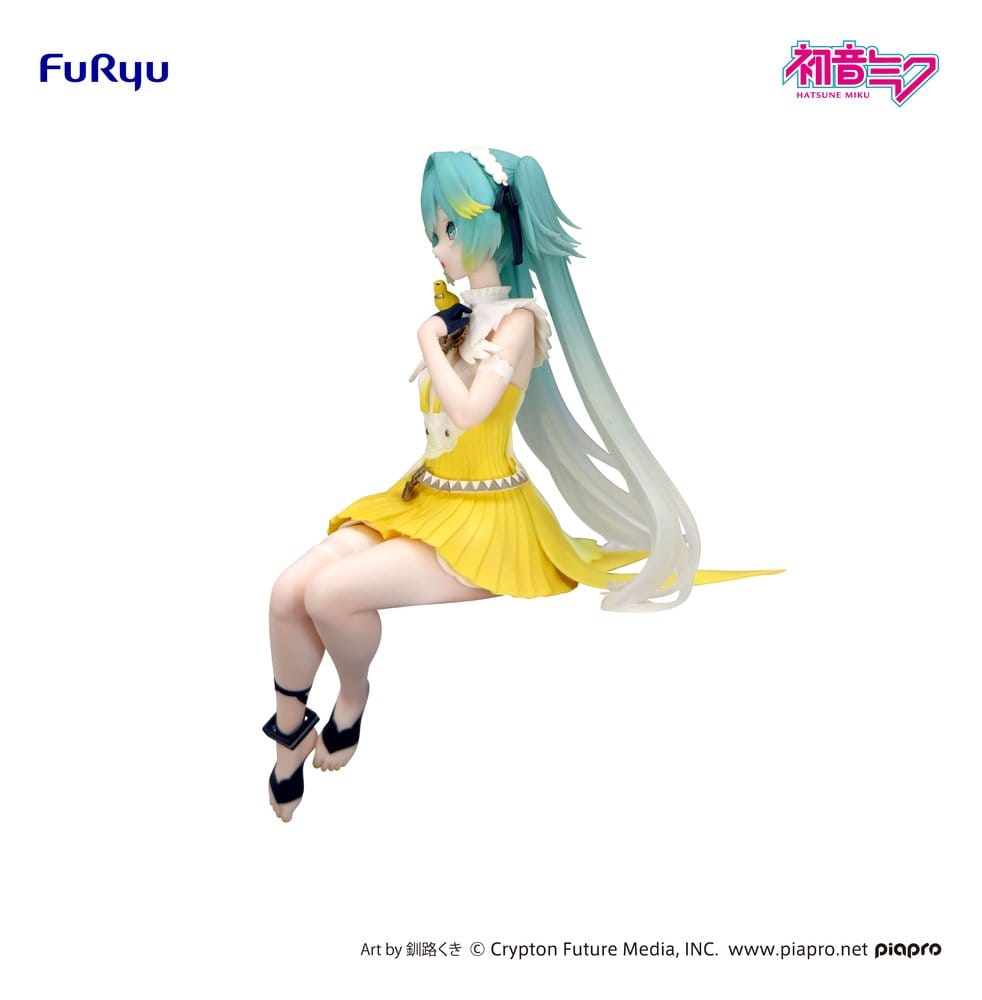 Hatsune Miku Noodle Stopper PVC Statue Canary Bird heo exclusive 14 cm – Bild 3