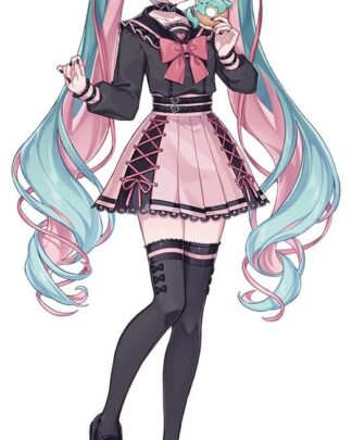 Hatsune Miku Sweet School Life PVC Figur Bitter & Sweet Version 18 cm