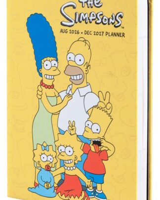 Die Simpsons Akademischer Planer 2026/27 A6 *Englische Version*