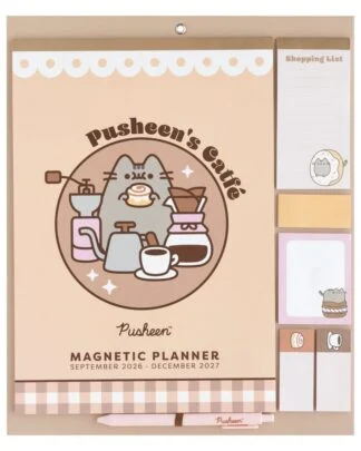 Pusheen magnetischer Planer 2026/27 30 x 35 cm