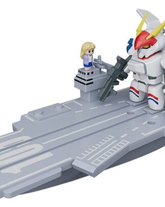 Metal Armor Dragonar Brickroid Actionfigur Dragonar-1 (Opening Ver.) & Carrier Set 5 cm
