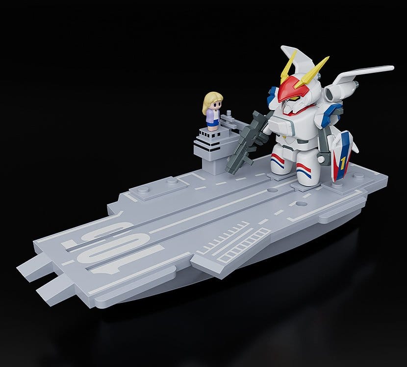 Metal Armor Dragonar Brickroid Actionfigur Dragonar-1 (Opening Ver.) & Carrier Set 5 cm – Bild 2