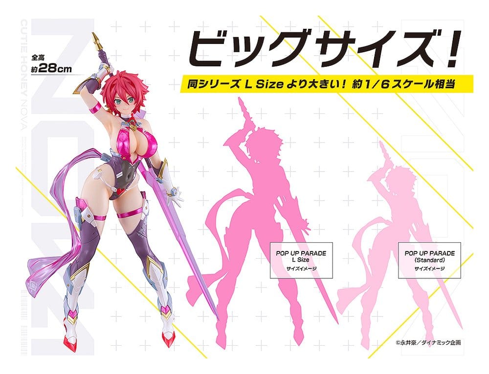 Cutie Honey Nova Pop Up Parade SP PVC Figur Cutie Honey 28 cm – Bild 10