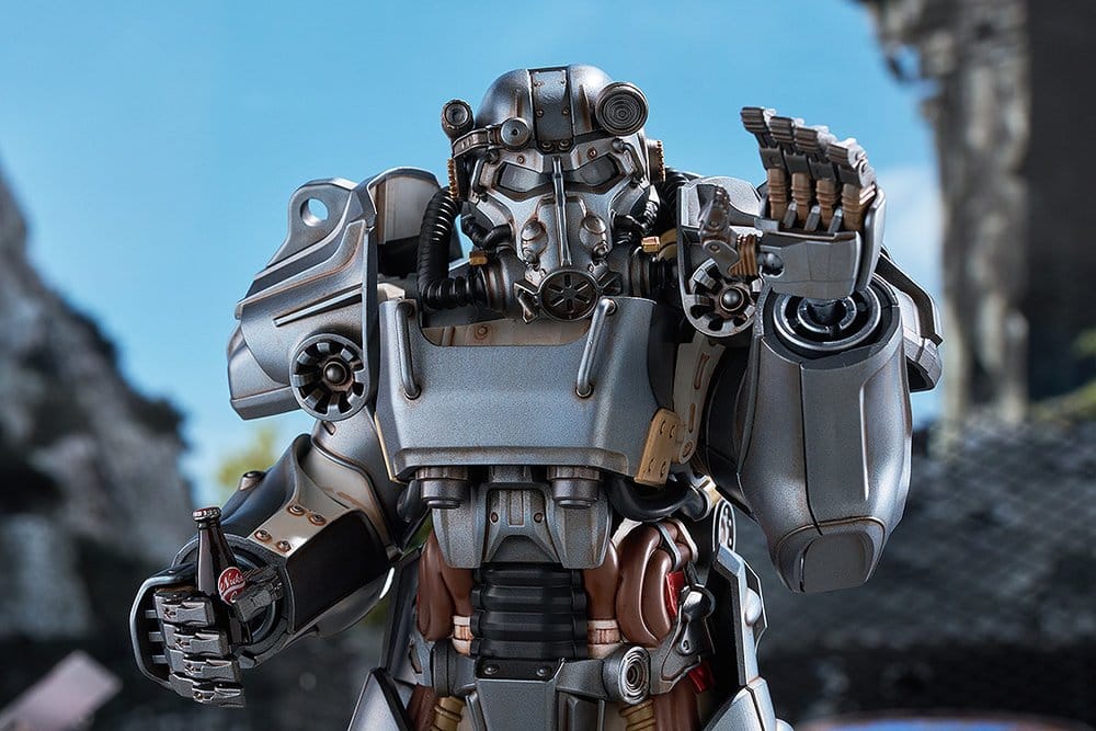 Fallout Plamatea Plastic Model Kit T-60 Power Armor 20 cm – Bild 8