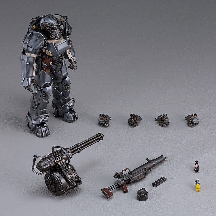 Fallout Plamatea Plastic Model Kit T-60 Power Armor 20 cm – Bild 18