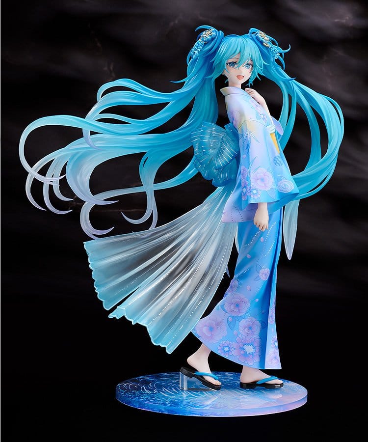 Character Vocal Series 01: Hatsune Miku PVC Figur 1/7 Music & Fire Works Ver. 23 cm – Bild 7
