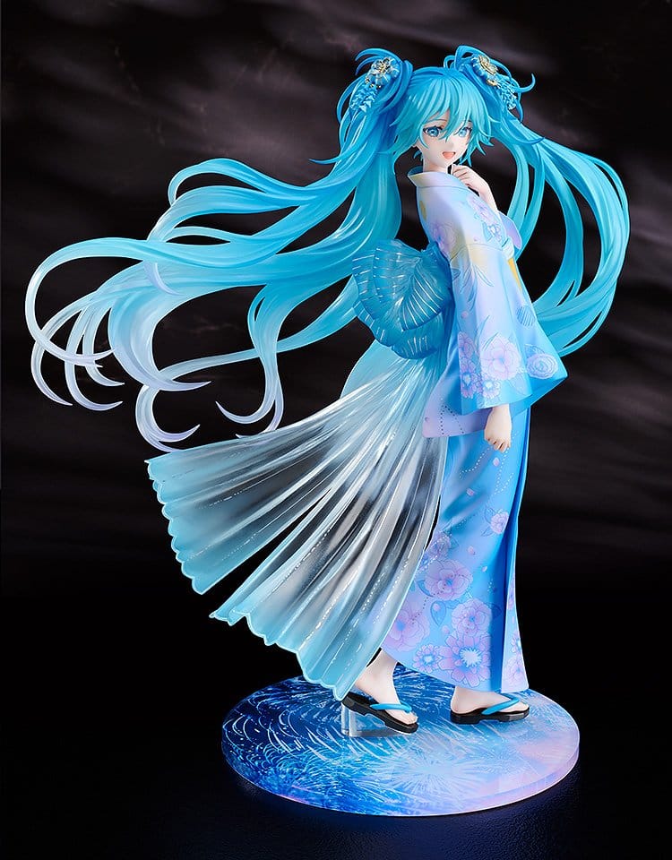 Character Vocal Series 01: Hatsune Miku PVC Figur 1/7 Music & Fire Works Ver. 23 cm – Bild 9