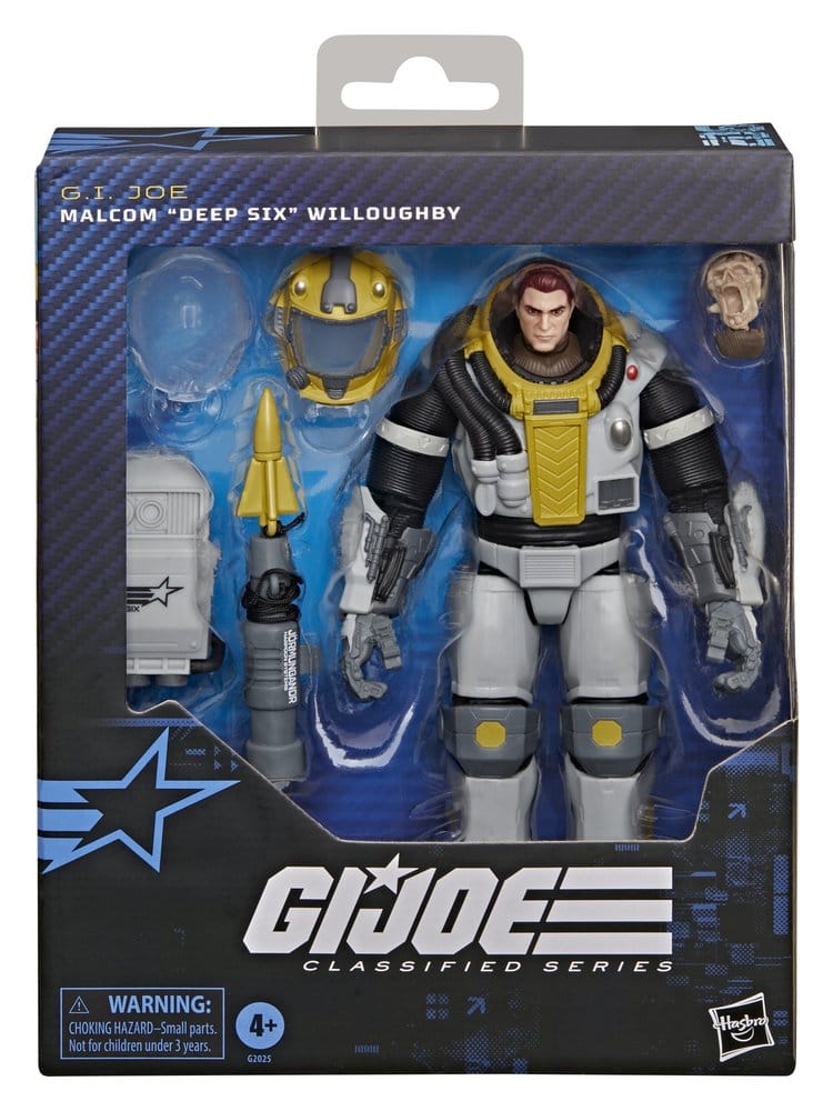 G.I. Joe Classified Series Deluxe Actionfigur #206 Malcom „Deep Six“ Willoughby 15 cm – Bild 6