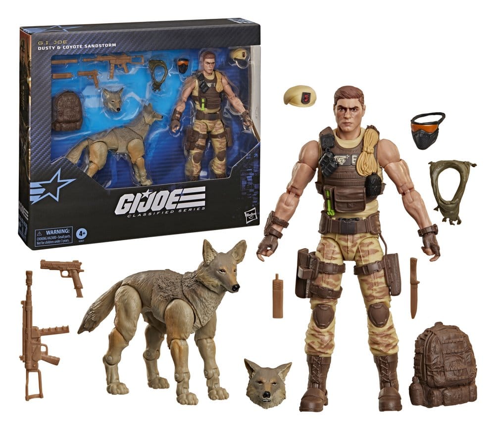 G.I. Joe Classified Series Actionfigur #217 Dusty & Coyote Sandstorm 15 cm – Bild 3