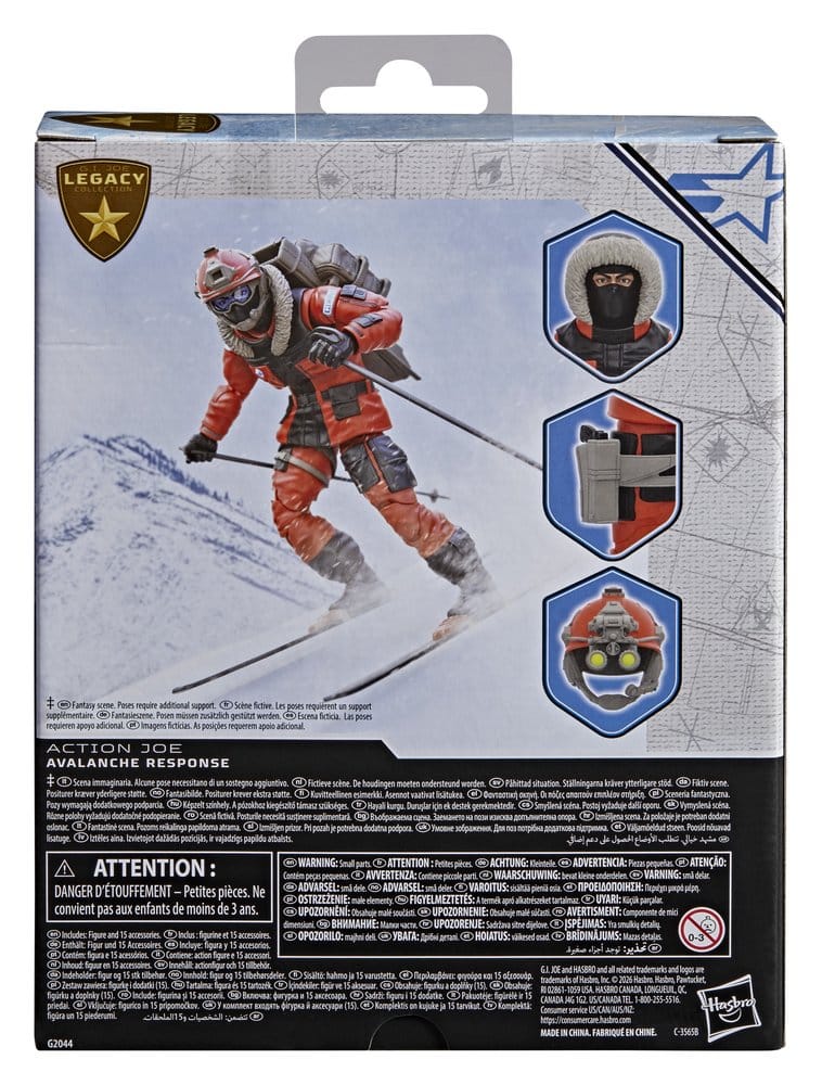 G.I. Joe Classified Series Legacy Collection Actionfigur Action Joe - Avalanche Response 15 cm – Bild 2