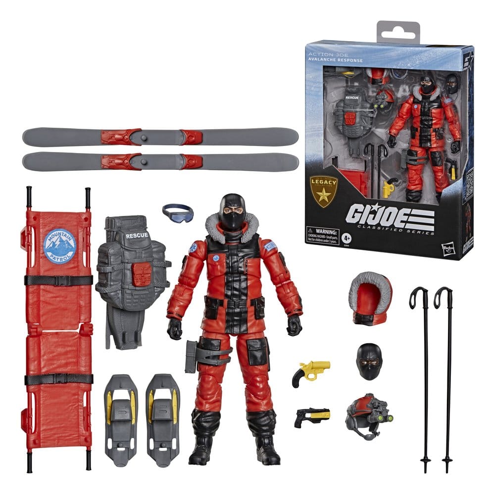 G.I. Joe Classified Series Legacy Collection Actionfigur Action Joe - Avalanche Response 15 cm – Bild 3
