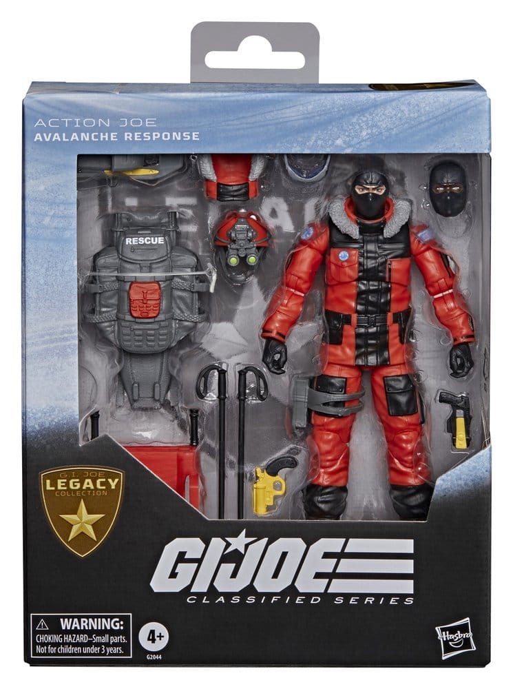G.I. Joe Classified Series Legacy Collection Actionfigur Action Joe - Avalanche Response 15 cm – Bild 6