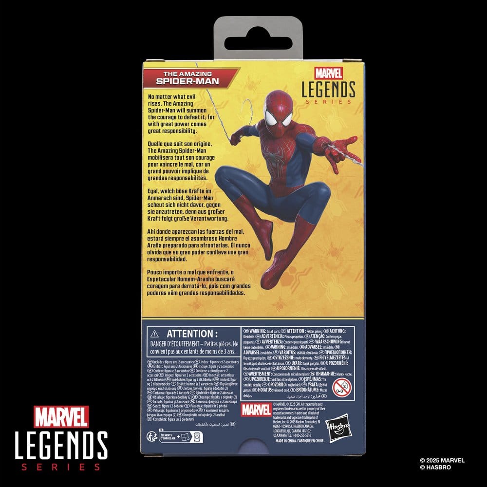 Spider-Man: No Way Home Marvel Legends Actionfigur The Amazing Spider-Man 15 cm – Bild 14