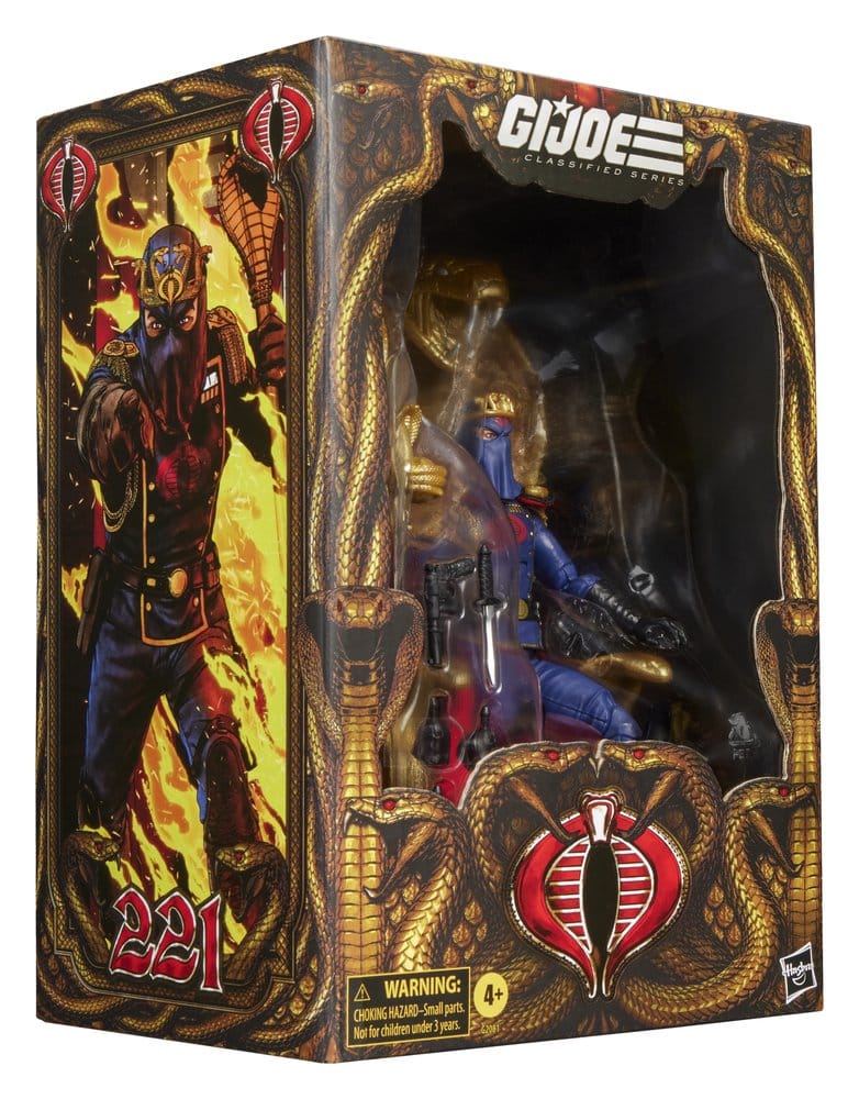 G.I. Joe Classified Series Actionfigur Cobra Commander in Dress Uniform & Throne 15 cm – Bild 4