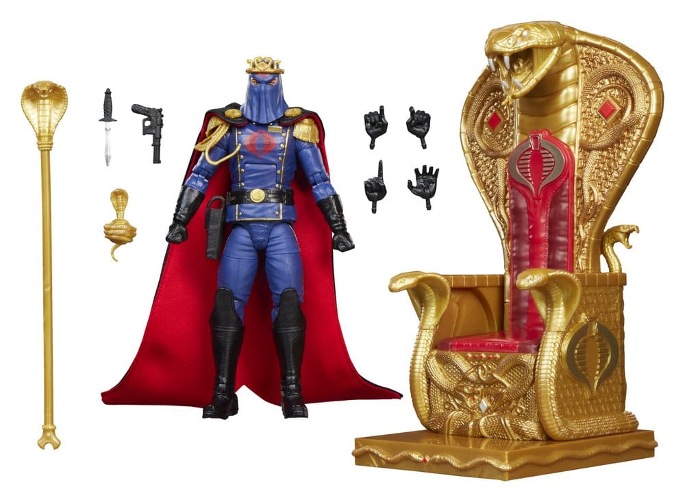G.I. Joe Classified Series Actionfigur Cobra Commander in Dress Uniform & Throne 15 cm – Bild 5