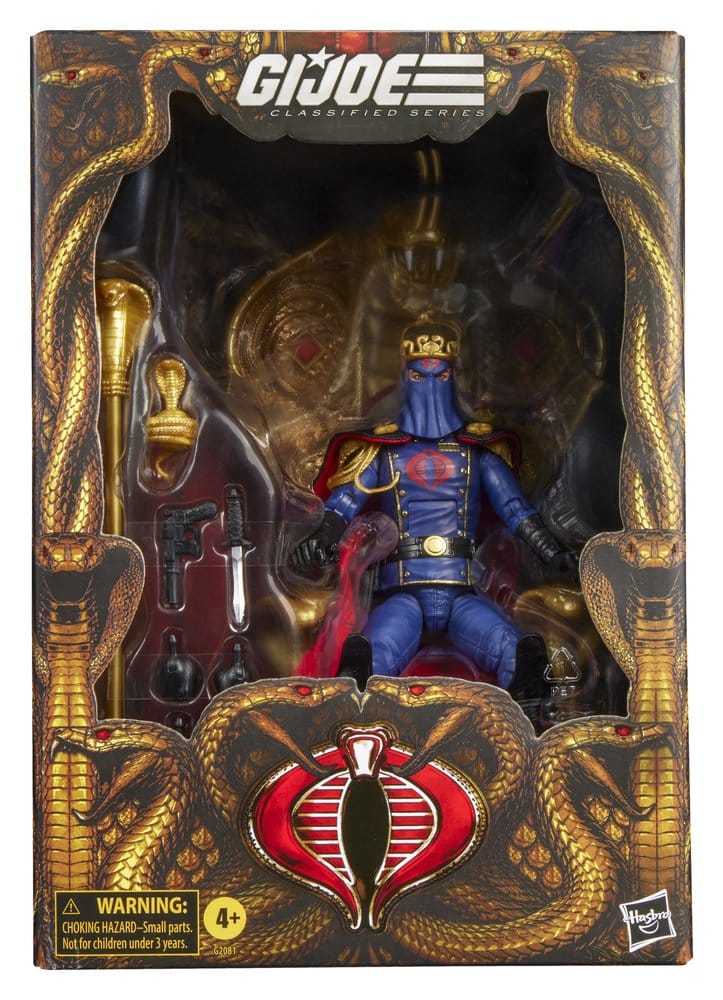 G.I. Joe Classified Series Actionfigur Cobra Commander in Dress Uniform & Throne 15 cm – Bild 6