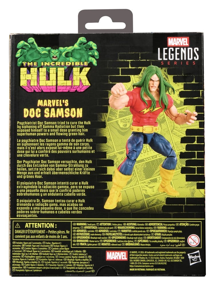 The Incredible Hulk Marvel Legends Actionfigur Marvel's Doc Samson 15 cm – Bild 2