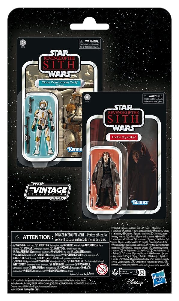 Star Wars Episode III Vintage Collection Actionfiguren 2er-Pack Anakin Skywalker & Clone Commander Cody (Utapau) 10 cm – Bild 2