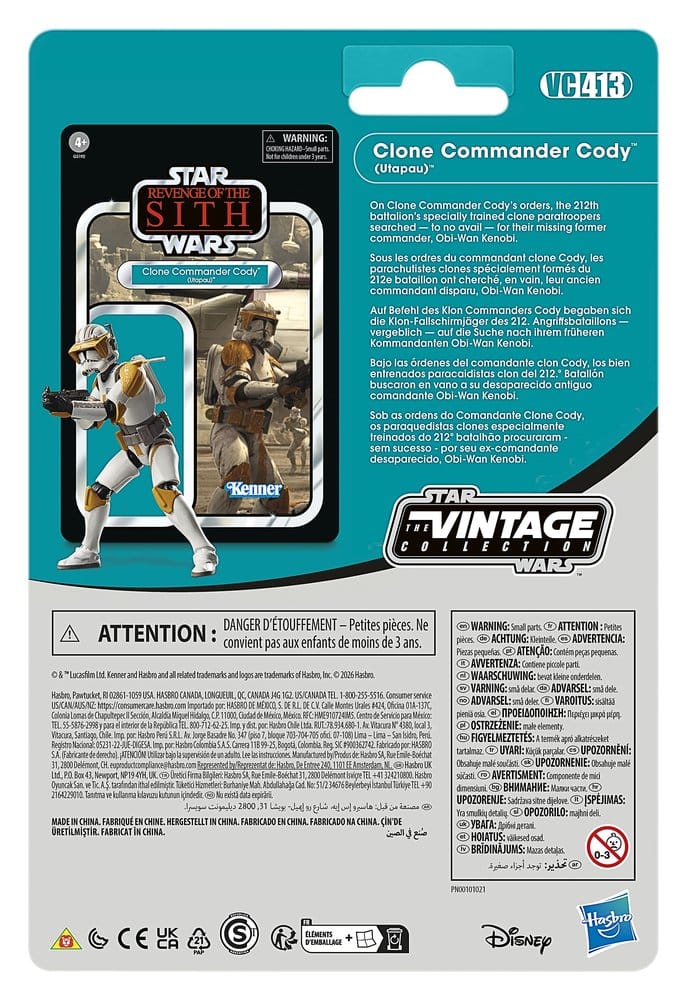 Star Wars Episode III Vintage Collection Actionfiguren 2er-Pack Anakin Skywalker & Clone Commander Cody (Utapau) 10 cm – Bild 6