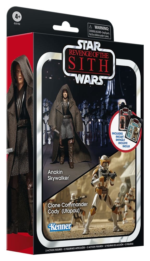 Star Wars Episode III Vintage Collection Actionfiguren 2er-Pack Anakin Skywalker & Clone Commander Cody (Utapau) 10 cm – Bild 7