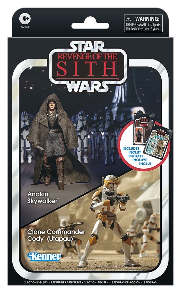 Star Wars Episode III Vintage Collection Actionfiguren 2er-Pack Anakin Skywalker & Clone Commander Cody (Utapau) 10 cm – Bild 8