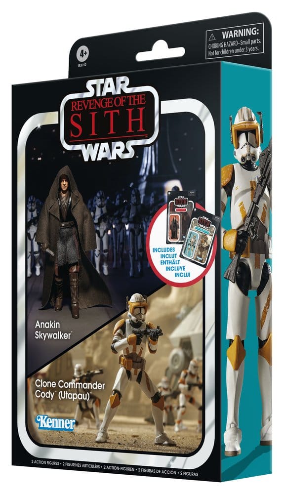 Star Wars Episode III Vintage Collection Actionfiguren 2er-Pack Anakin Skywalker & Clone Commander Cody (Utapau) 10 cm – Bild 9