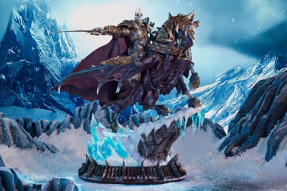 World of Warcraft Statue The Lich King & Invincible 68 cm – Bild 2