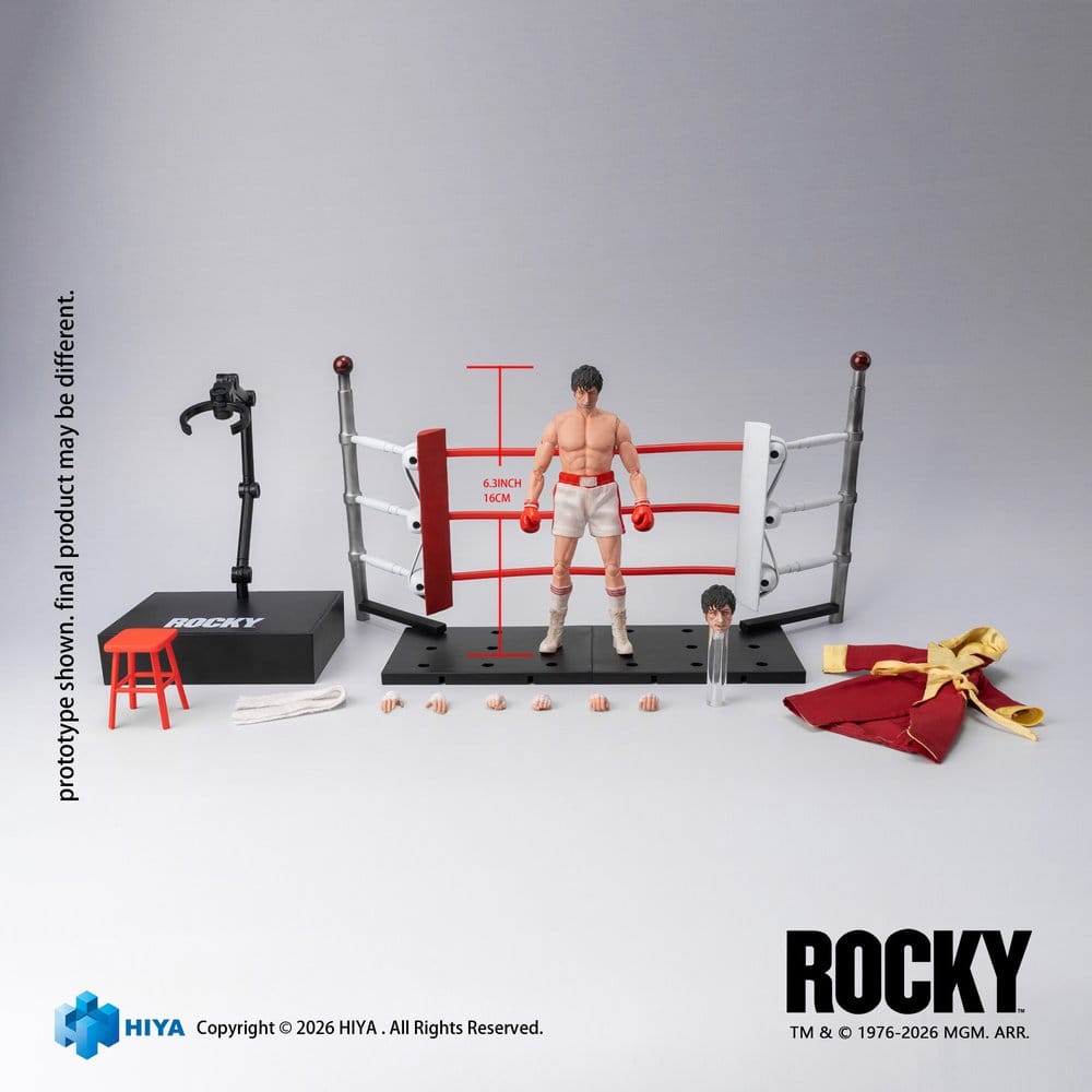 Rocky I Exquisite Super Actionfigur 1/12 Rocky 16 cm – Bild 2