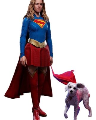 DC Comics Movie Masterpiece Actionfiguren Set Supergirl & Krypto 28 cm