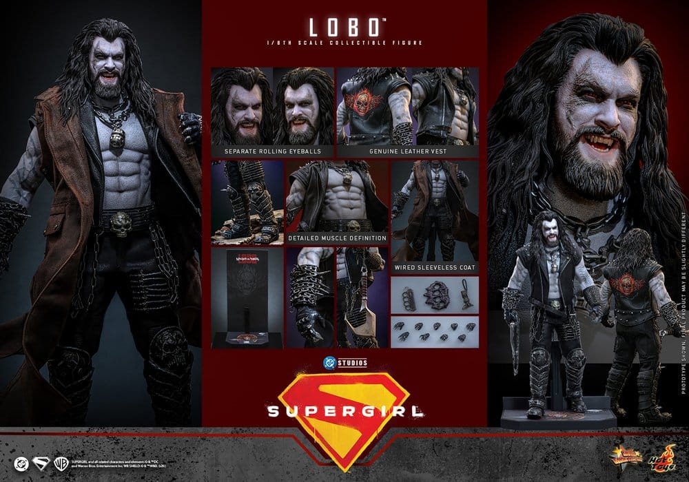 DC Comics Movie Masterpiece Actionfigur 1/6 Lobo 33 cm – Bild 19