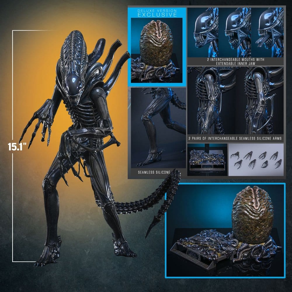 Alien Movie Masterpiece Actionfigur 1/6 Alien Warrior (Deluxe Version) 39 cm – Bild 18