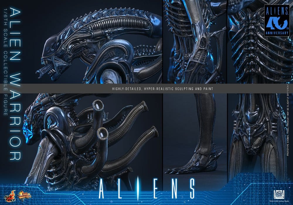 Alien Movie Masterpiece Actionfigur 1/6 Alien Warrior 39 cm – Bild 13