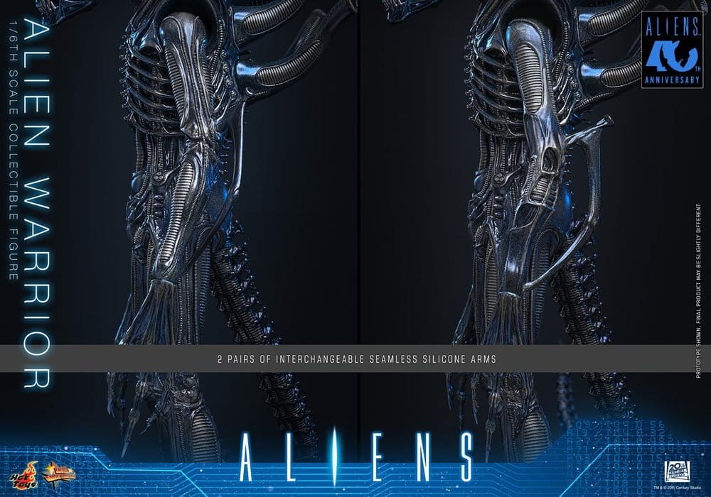 Alien Movie Masterpiece Actionfigur 1/6 Alien Warrior 39 cm – Bild 14