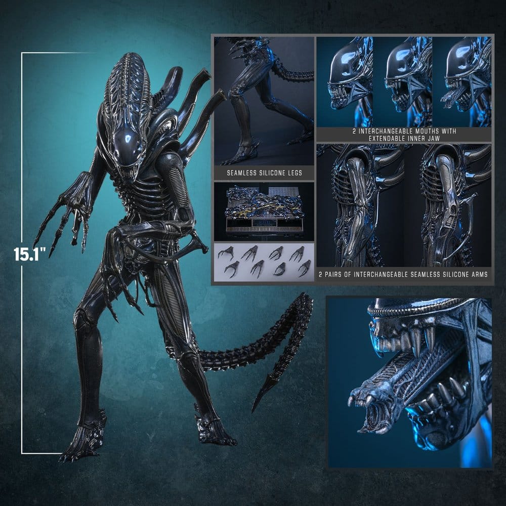 Alien Movie Masterpiece Actionfigur 1/6 Alien Warrior 39 cm – Bild 19