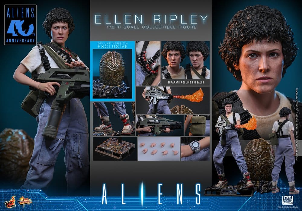 Alien Movie Masterpiece Actionfigur 1/6 Ellen Ripley (Deluxe Version) 30 cm – Bild 18