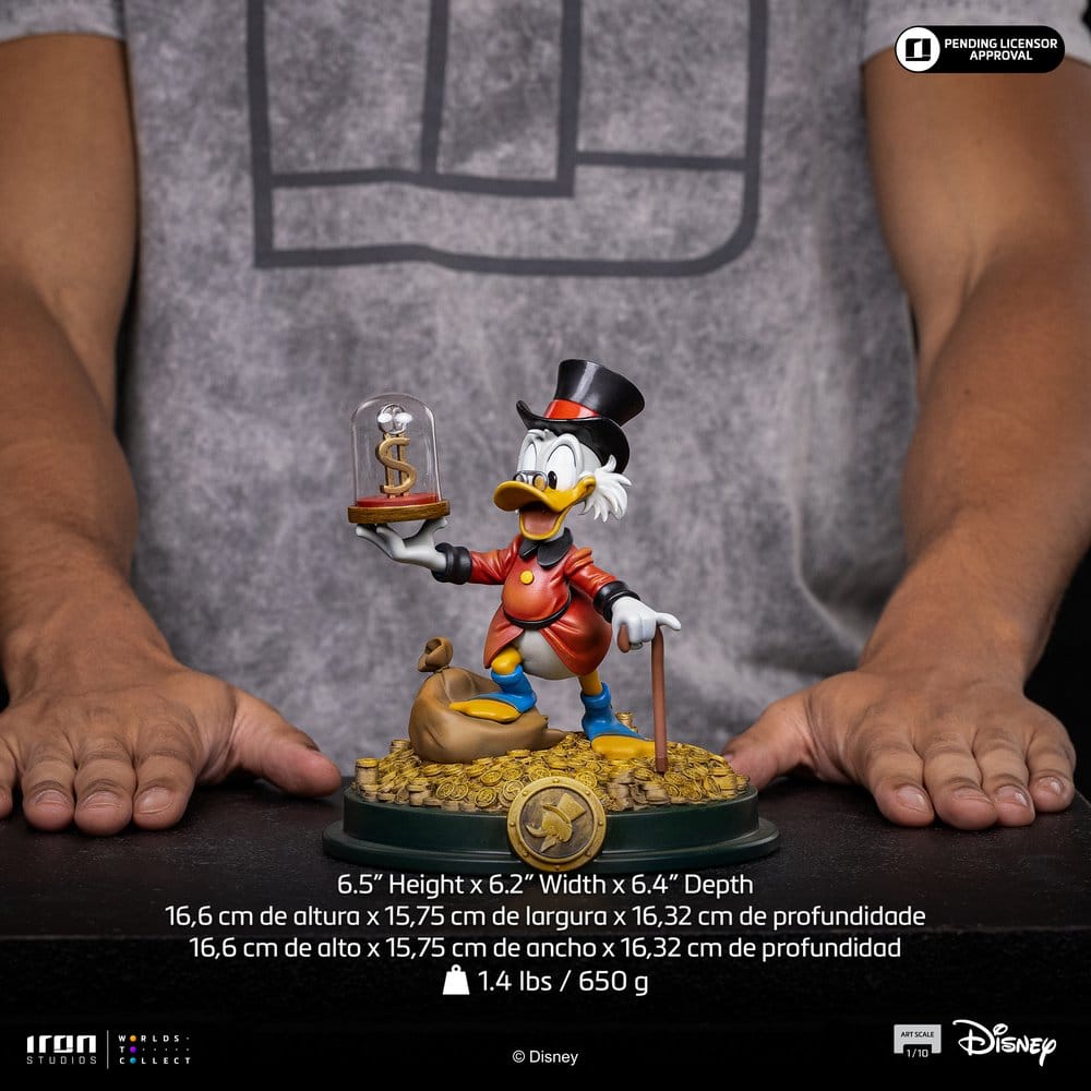 Duck Tales Art Scale Statue 1/10 Uncle Scrooge McDuck 17 cm – Bild 2