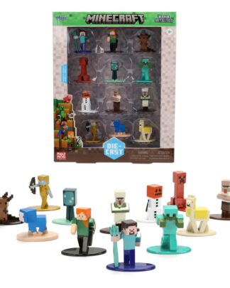 Minecraft Nano Metalfigs Minifiguren 12er-Pack