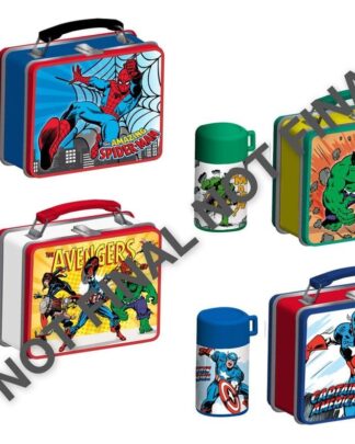 Marvel Lunch Time Collectibles Minifiguren 6 cm Display (12)