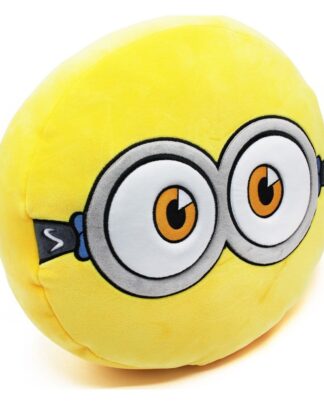Minions 3 rundes Plüschkissen bestickt 30x10x30 cm