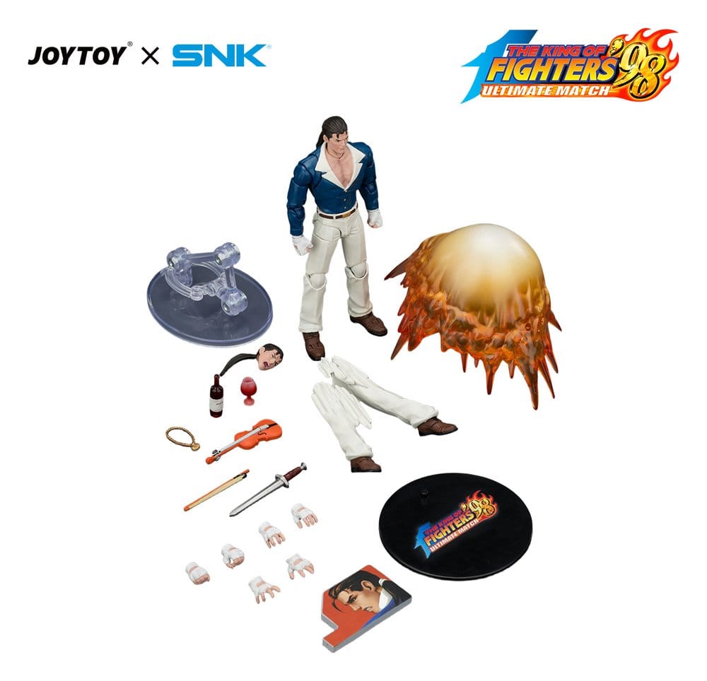The King of Fighters '98 Ultimate Match Actionfigur Robert Garcia (Art of Fighting Team) 12 cm – Bild 6